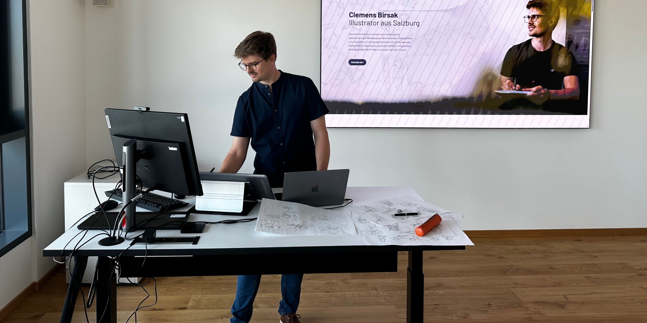 Grafik für -Kreativ arbeiten, Kinder begleiten: Die Erfolgsgeschichte von Clemens Birsak